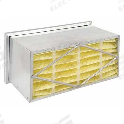 GRAINGER Rigid Cell Air Filter: 12 in x 24 in x 12 in, Synthetic, Single Header - MERV 14 Rigid Cell Air Filters