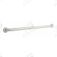 FRANKLIN BRASS Wall Grab Bar: Straight, 42 in Lg, 1 1/2 in Dia, Stainless Steel, Unfinished (MPN 5642). Key specifications — Brand: FRANKLIN BRASS.