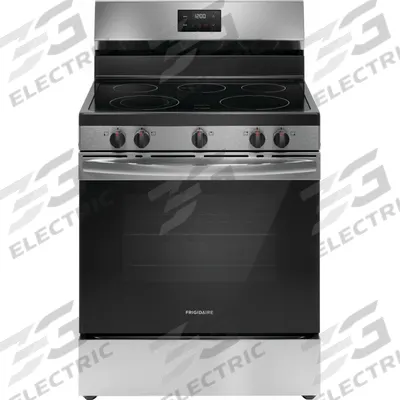 FRIGIDAIRE Oven Range: Stainless Steel, Electric - Oven Ranges