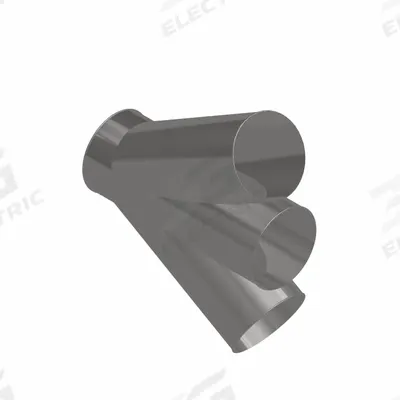 NORDFAB Dust Collection Duct and Fittings: Stainless Steel, For 14 in Duct Dia - Branches