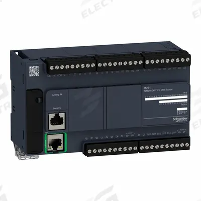 SCHNEIDER ELECTRIC PLC: (24) Discrete/(2) Analog, (16) Transistor - Schneider Modicon Series PLCs