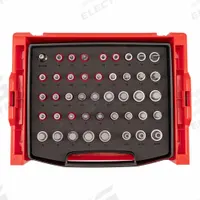 TEKTON Socket Set: 26 - 50 Pieces, 1/2 in Drive Size, 44 Pieces, 17 1/2 in Overall Lg, Fixed Insert (MPN SHB92701). Key specifications — attr1216280: Fixed Insert; attr1216283: TEKTON; attr1225718: MT14 to MT18; attr1227491: 1/2 in.