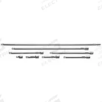 SK PROFESSIONAL TOOLS Socket Extension Set: 3/8 in Input Drive Size, 3/8 in Output Drive Size (MPN 4539). Key specifications — attr1204978: Not Insulated; attr1204980: Locking Not Included; attr1204984: SK PROFESSIONAL TOOLS; attr1204970: Chrome.