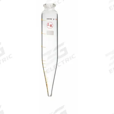 LK INDUSTRIES Centrifuge Tube: 100 mL, Centrifuge Tube, 14 mm Body Dia, 203.2 mm Overall Ht - Glass Centrifuge Tubes