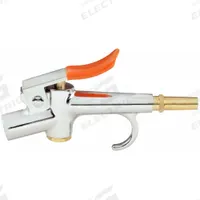 BRECO Air Gun: Thumb-Lever Grip, Nickle-Plated Zinc, 1/4 in Female NPT, 1 Nozzle(s), Straight (MPN 301403.3). Key specifications — attr1328526: Nickle-Plated Zinc; attr1328500: Hanging Hook; attr1328508: BRECO; attr1328515: No; attr1328533: No.