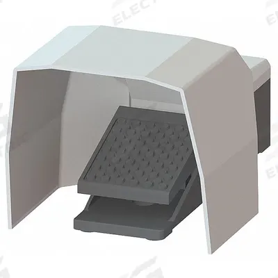 Siemens Foot Switch: 3SE2 Series, 1 Pedals, Momentary, 1NO/1NC - Single-Pedal Foot Switches
