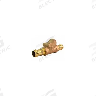 MILWAUKEE VALVE Swing Check Valve: Swing, T-Style Valve Body, 2 in Pipe Size, Press x Press - Lead-Free Bronze Inline Swing Check Valves