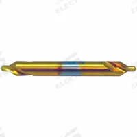KEO Center Drill: Plain Type, #3, 90°, 3 in Overall Lg, TiN Coated High Speed Steel (MPN 907-000-431). Key specifications — Brand: KEO; End Type: Double End.