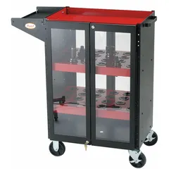 HUOT Tool Holder Cart: For HSK63A Taper, 48 Compartments (MPN 16970). Key specifications — attr1032789: HUOT; attr1033924: 16970; attr1070348: 48.