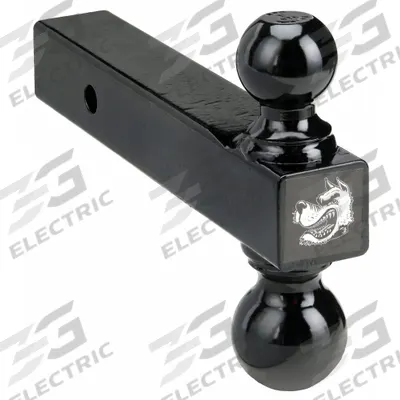 BUYERS PRODUCTS Dual Ball Mount: 2 in Ball Dia, Ball Mounts with Hitch Ball Ball Mount