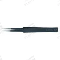 KNIPEX Precision Tweezers: Stainless Steel, Point, Straight Tip, 0.4 mm Tip Thick (MPN 92 28 72 ESD). Key specifications — attr1002355: Stainless Steel; attr1002345: KNIPEX; attr1002348: Stainless Steel; attr1002358: Smooth; attr1024781: Standard.