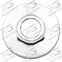 KISSLER Shower Arm Flange: Compatible Product Type Shower Arms, Metal, Chrome Finish, 10 PK (MPN 42-4171). Key specifications — Finish: Chrome; Material: Metal; Brand: KISSLER; Product Type: Shower Arm Flange.