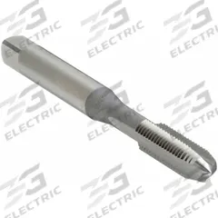 OSG Straight Flute Tap: #10-24 UNC, H1 / 2B-3B, 3 Flute, Plug Chamfer, High Speed Steel (MPN 1040700)