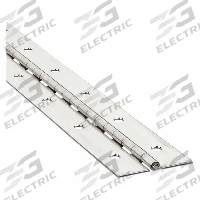 APPROVED VENDOR Piano Hinge: Steel, 30 in Leaf Ht - Full Surface-Mount Piano Hinges