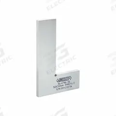 INSIZE Square: 90° Angle, 2 x 1.2 in Outside Dimensions, Stainless Steel (MPN 4796-50). Key specifications — attr1182176: Stainless Steel; attr1182181: Box; attr1182159: INSIZE; attr1182175: 2 x 1.2 in; attr1182177: Inside:.00095", Outside:.00098"; attr1182182: No.