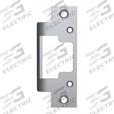 HES Electric Strike Faceplate: 1 1/4 in Wd - Electric Strike Faceplates
