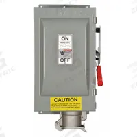 SIEMENS Safety Switch: Fusible, 60 A, Three Phase, 600V AC, Galvanized Steel, Indoor (MPN HF362JPN). Key specifications — Brand: SIEMENS; Compatible Plug Series: Pyle-National.