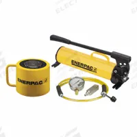 ENERPAC Cylinder and Hand Pump Set: 100 ton Cylinder Nominal Capacity, 2 1/4 in Cylinder Stroke, P80 (MPN SCL1002H). Key specifications — attr96781: HC7206; attr96779: RCS1002; attr96780: P80; attr98877: ENERPAC.