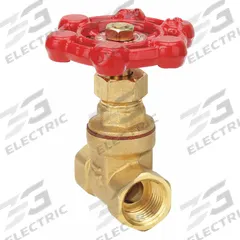 APPROVED VENDOR Gate Valve: 1/2 in, Brass, Non-Rising, FNPT x FNPT, 200 psi Max. Pressure (CWP) (MPN 6TWJ8). Key specifications — Bonnet Material: Brass; Brand: APPROVED VENDOR; Wedge Material: Brass.