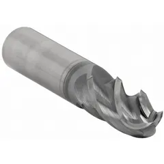 CLEVELAND Ball End Mill: Carbide, AP/MAX Coated, 4 Flute, 1" Mill Dia, 2-1/4" LOC, 5" OAL (MPN C80118)