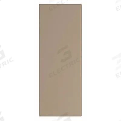 ASI GLOBAL PARTITIONS Partition Panel: Steel, Smooth Semi Gloss, Dark Khaki, 58 in Ht, 22 in Wd - Panels & Panel Posts for Bathroom Partitions