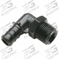 ZURN Barbed Fitting Adapter: 19/64 in ID x 1/2 in Pipe Size, Barbed x FNPT, Polymer (MPN QQPSFC23X). Key specifications — Brand: ZURN; Connection Type: Barbed x FNPT.