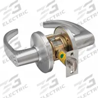 BEST Door Lockset: Office Lever Locksets, Chrome, ADA Compliant, LFIC (MPN 9K37AB14CS3626). Key specifications — attr1024149: Not Ligature-Resistant; attr1011488: BEST; attr1024446: F109; attr1011524: No Message; attr1011506: 9K Curved Return Lever; attr1011485: Yes; attr1059461: Satin Chromium-Plated : Zinc.