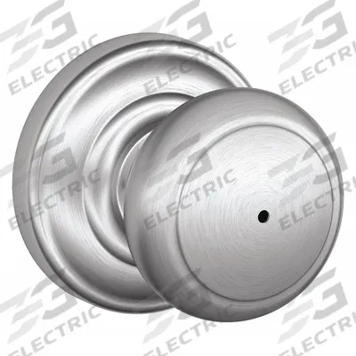 SCHLAGE RESIDENTIAL Door Lockset: Privacy Knob Locksets