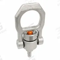 JW WINCO Quick-Release Hoist Ring: Stainless Steel, 2.1 kN Load Limit, M8 Thread Size, Pivot/Swivel (MPN 1135-M8-12-NI). Key specifications — Thread Size: M8; Operation: Lifting; Working Load Limit - Side Load: 0.8 kN (180 lbf); Material: Stainless Steel; Brand: JW WINCO; Working Pin Length: 12 mm.