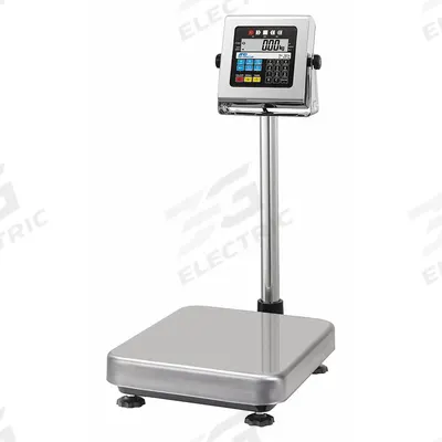 A&D WEIGHING Food Scale: 20 7/8 in Weighing Surface Dp, 15 3/8 in Weighing Surface Wd - Food Scales