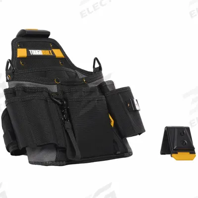TOUGHBUILT Tool Pouch: For 2 in Belt Wd - Max, 20 Pockets - Polyester Tool Pouches