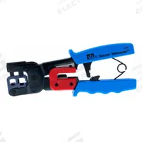 IDEAL Ratchet Crimper: For RJ-11/RJ-12/RJ-45, Cat5e/Cat6, 13 in Overall Lg, Deluxe Cushion Grip (MPN 30-696). Key specifications — attr470438: Crimper; attr470441: Cat6; attr470442: RJ-11; attr542326: RJ-45; attr424247: IDEAL.