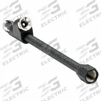 HALTEC Tire Chuck: Heavy-Duty Tire Chucks, Straight Long-Reach Push-On, Single Head, FNPT, Metal (MPN CH-350-LO). Key specifications — Material: Metal; Thread Standard: FNPT; Thread Size: 1/4 in; Application: Inflating Tires; Color: Black; Brand: HALTEC.