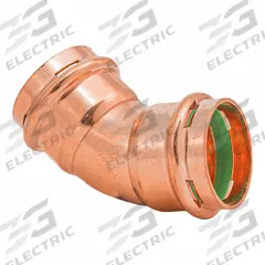 QUICKFITTING SUREPRESS Press Copper 45-Degree Elbow: 1 1/4 in CTS x 1 1/4 in CTS size, Copper (MPN SPWE44-45R). Key specifications — Brand: QUICKFITTING SUREPRESS; Broad - Material for Bullet: Copper Or Bronze; Brand - Broad: QUICKFITTING SUREPRESS.