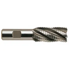 YG-1 Roughing End Mill: Cobalt, 6 Flute, Coarse Pitch, 1-1/4" Mill Dia, 2" LOC, 4-1/2" OAL (MPN 60445)