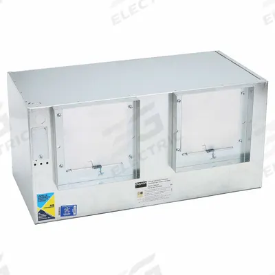Dayton In-Line Ceiling Exhaust Fan: 827 cfm @ 0.100 in SP, Square Duct, 8 in x 8 in - Rectangular Duct Inline Cabinet Fans