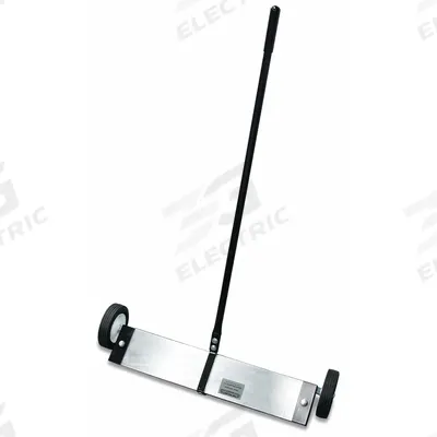 APPROVED VENDOR Magnetic Floor Sweeper: 24 in Magnet Lg, 1 3/4 in Magnet Ht - Push-Type Magnetic Sweepers