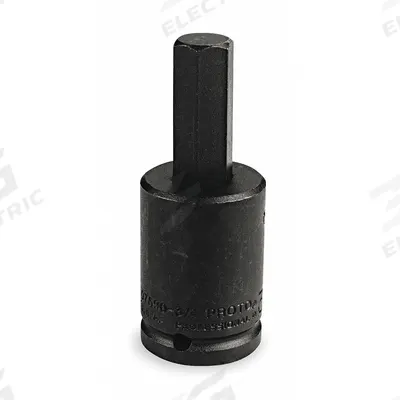 PROTO Impact Socket Bit : SAE, 9/16 in Tip Size, 3 3/4 in Overall Lg, Fixed Insert - Hex Impact Bit Sockets