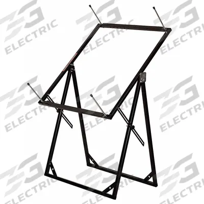 KEYSCO TOOLS Work Stand: Work Stand, Steel, Bumpers, Foldable, 30 in Max Op Ht - Auto Body Work Stands