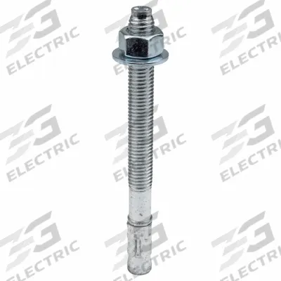 RED HEAD Wedge Anchor: 7 in Overall Lg, 5/8 in Dia, 5/8"-11 Thread Size, 5 1/4 in Thread Lg - Steel Wedge Anchors