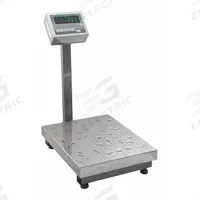 TORBAL Industrial Bench Scale: 19 3/4 in x 15 3/4 in, IP68, Column-Mounted, WASHDOWN SCALES (MPN BAH60). Key specifications — Connection Ports: RS-232; Readability: 20 g; Brand: TORBAL; Weighing Surface Material: Stainless Steel.