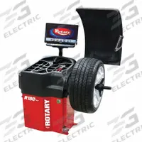 ROTARY LIFT R180 WHEEL BALANCER: LCD, Single-Phase Phase, 10 in Min Rim Dia, 30 in Max Rim Dia (MPN RWB380.3DTECB). Key specifications — Phase: Single-Phase; Compatible Vehicle Type: SUVs; Clamp Type: Quick Clamp; Display Type: LCD; Brand: ROTARY LIFT.