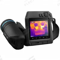 FLIR Thermal Camera: 14° x 10°, SD Card/USB/Wireless, 640 x 480, FLIR T500, Digital Display/Sound (MPN FLIR T530-42-14). Key specifications — Focus Method: Manual; Manufacturer Part Number: FLIR T530-42-14; Brand: FLIR; Field of View: 14° x 10°; Intrinsic Safety: Not Specified Intrinsically Safe; Lens Angles Included: 14°, 42°; Features_Broad: Inspection Routing.