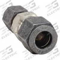 PARKER Compression Fitting Union: 1/2 in OD x 3/8 in OD Fitting Size, Compression x Compression (MPN 8-6 HBZ-SS). Key specifications — Series: CPI(TM); Compatible Fitting Brands: CPI™; Brand: PARKER.