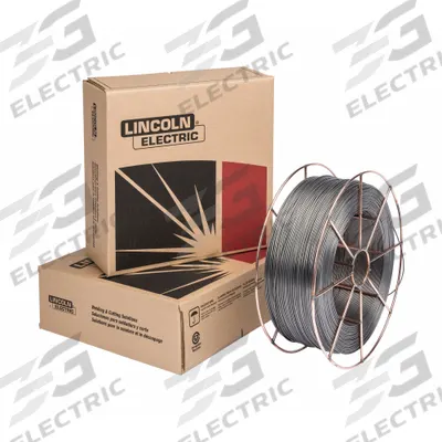 LINCOLN ELECTRIC Hardfacing Flux-Cored Wire: Lincore 33, 1/16 in, 25 lb - Build-Up Alloys