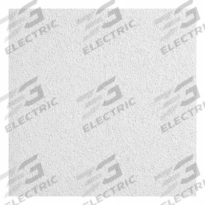 ARMSTRONG Ceiling Tile: 3256B, Optima, 48 in x 48 in, Square Tegular, 9/16 in Grid Size - High Sound-Absorption & Blocking Tiles for Privacy