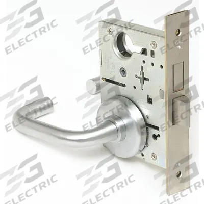 BEST Door Lockset: Privacy Lever Locksets, Chrome, ADA Compliant