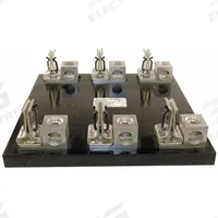 MERSEN Fuse Block: Open Block Design, 3 Pole, 600 V AC, Box Lug, Non-Indicating (MPN 62003). Key specifications — attr233046: MERSEN.