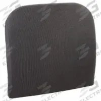 KENSINGTON Backrest: Memory Foam, Black, 16 in Overall Lg, 12 in Overall Wd, 16 in Overall Ht (MPN L82025F). Key specifications — Manufacturer Part Number: L82025F; Features: Adjustable Strap; Material: Memory Foam; Product Type: Back Support; Brand: KENSINGTON.
