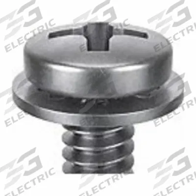 SEMS Screw: Internal Tooth, M3x0.50 Thread Size, 12 mm Lg, Stainless Steel, Passivated - Machine Screws with Internal Tooth Lock Washers